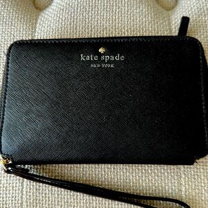 Kate Spade leather wallet/wristlet